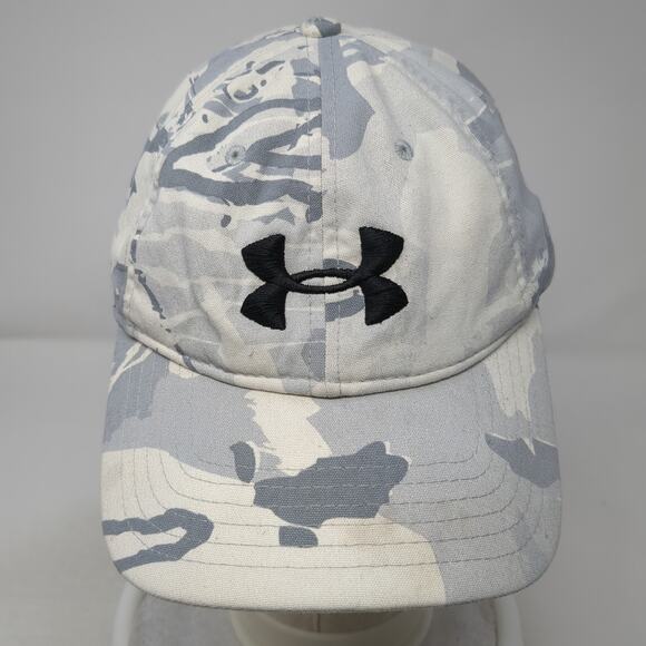 Under Armour Snapback Cap Multi One Size Adjustable Embroidered Camo 6 Panel - Picture 2 of 9
